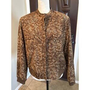 Norton McNaughton Animal Print Jacket